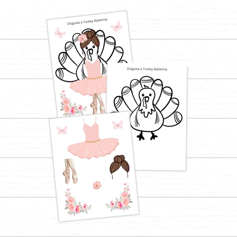 Disguise a Turkey Ballerina, Ballerina Turkey, Disguise a Turkey ...