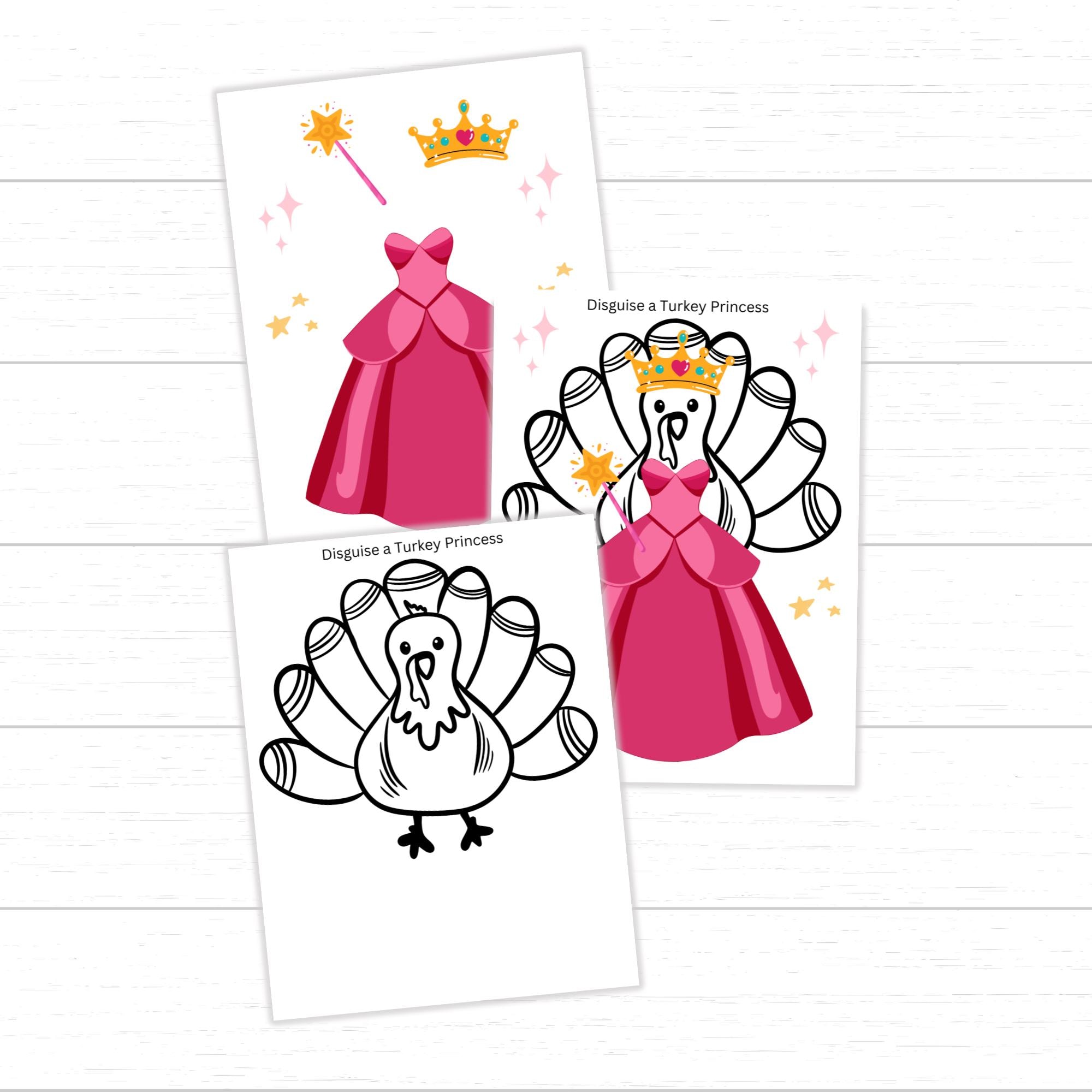 disguise a turkey princess, turkey in disguise princess, princess