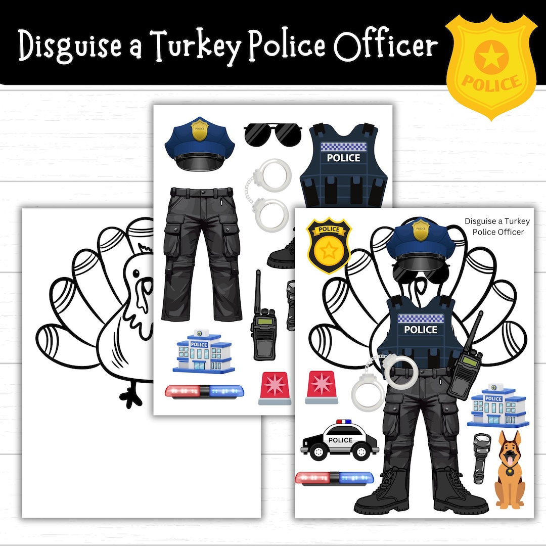 disguise a turkey police officer, police officer turkey, disguise