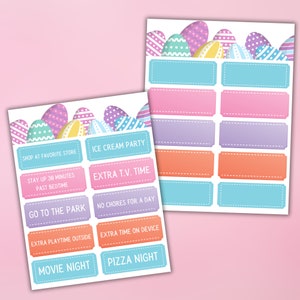 Easter Egg Filler Coupons, Non Candy Easter Egg Fillers, Easter Egg Filler Ideas, Printable Easter Coupons, Easter Egg Hunt image 6