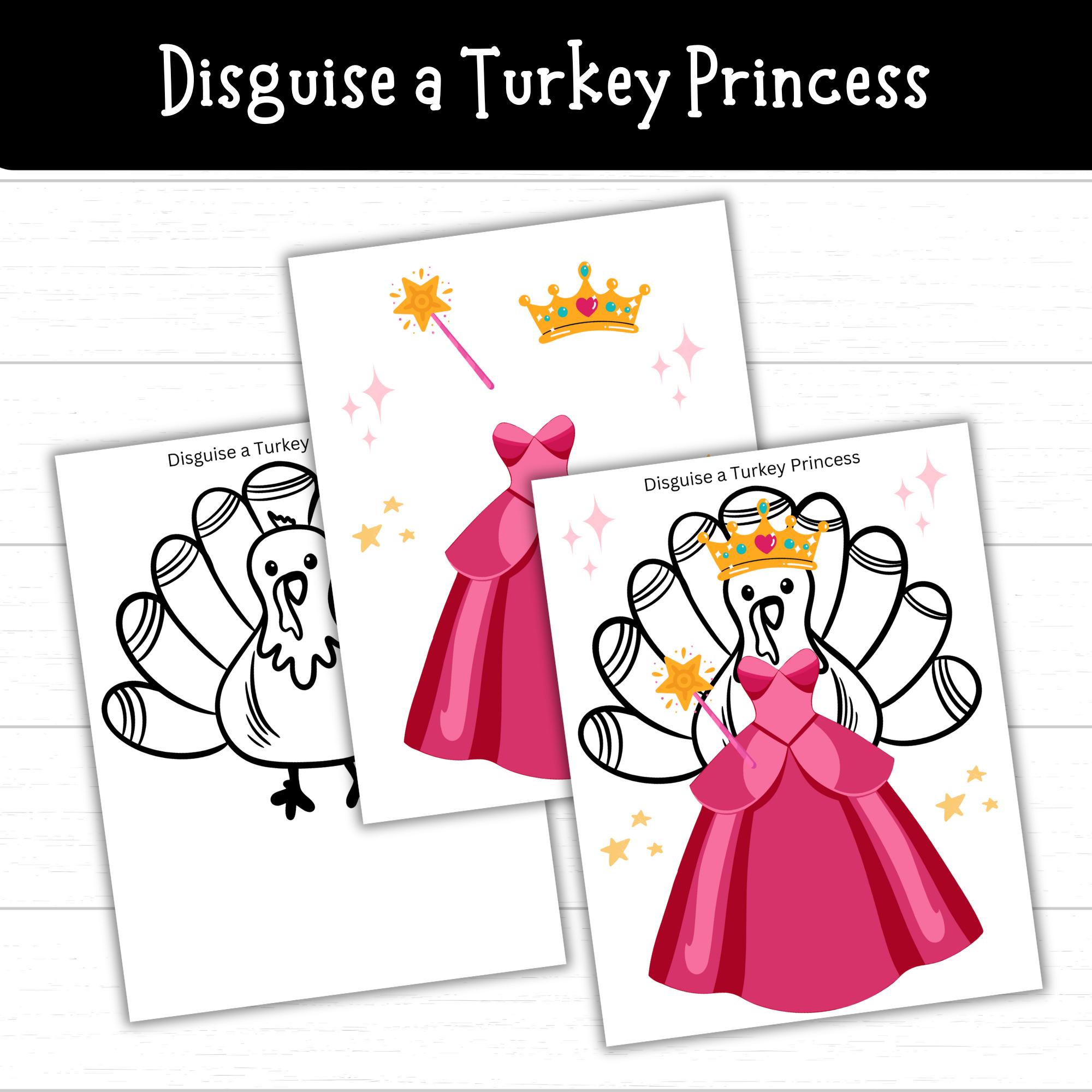 disguise a turkey princess, turkey in disguise princess, princess