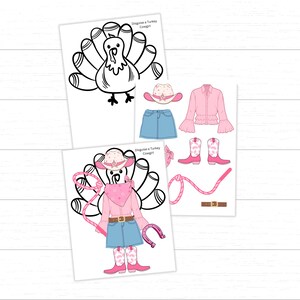Disguise a Turkey Cowgirl, Cowgirl Turkey, Turkey in Disguise, Turkey ...