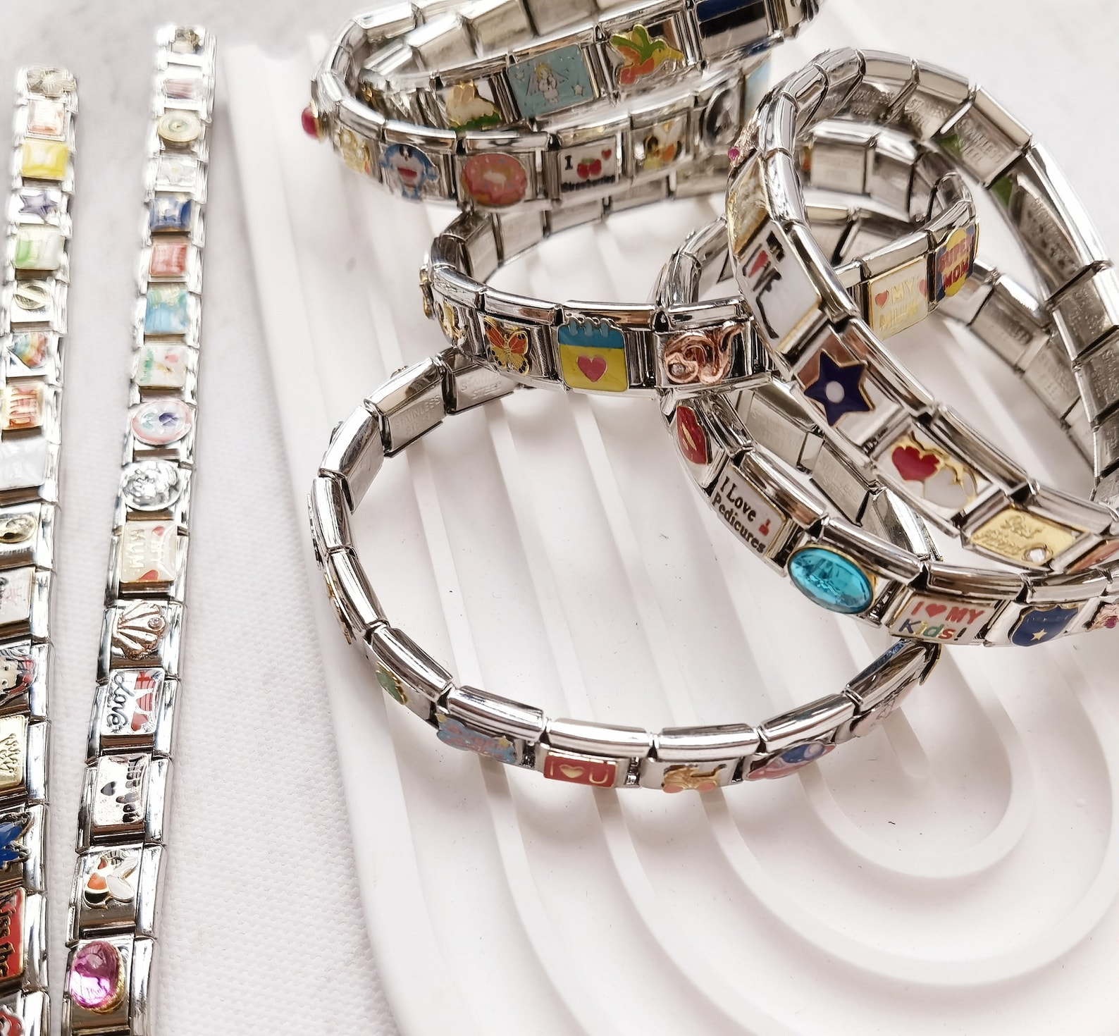 Italian Charm Bracelet Quiges Fashion Jewels Italian Charms-clés 9mm Quiges Cuijk