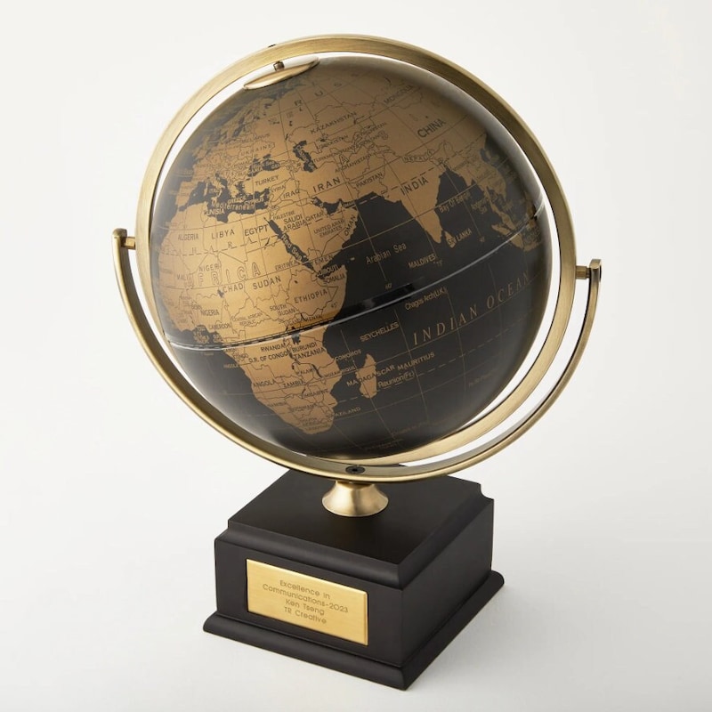 World Globes Desktop - Etsy