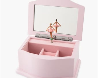 Engraved Ballerina Jewelry Box, For Girls, Little Girls Gift, Daughter's Gift, For Her, Valentine's Day, Valentine's Gift, Birthday Gift