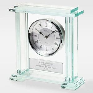 Engraved Clock for Recognition , Personalized Recognition Clock, Recognition Award, Office Award, Professional, office retirement clock