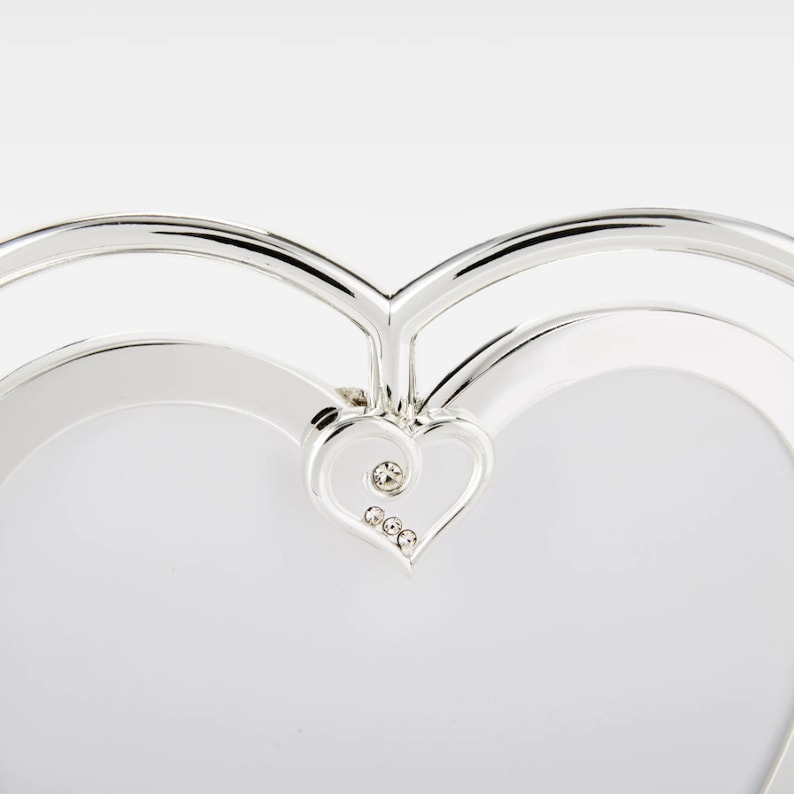 Engraved Everlasting Love Wedding Heart Frame, Personalized Wedding ...