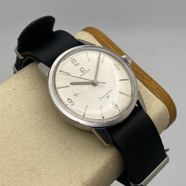 Vintage 1960’s Omega “Seamaster 30” Manual Wind Watch