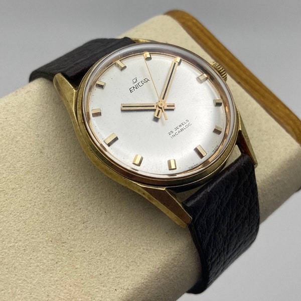 Vintage 1970’s Enicar “Ocean Pearl” 25 Jewel Automatic Watch