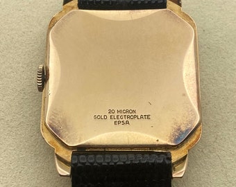 Benrus RARE Vintage 60s 14K Gold 20 Micron Plating Women\'s Watch - Working Ladies 1962 Benrus 17 Jewel Watch 20 Micron Gold Plated  main image 4