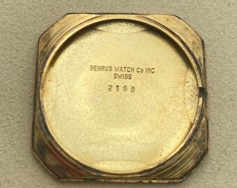 Benrus RARE Vintage 60s 14K Gold 20 Micron Plating Women\'s Watch - Working Ladies 1962 Benrus 17 Jewel Watch 20 Micron Gold Plated  main image 2