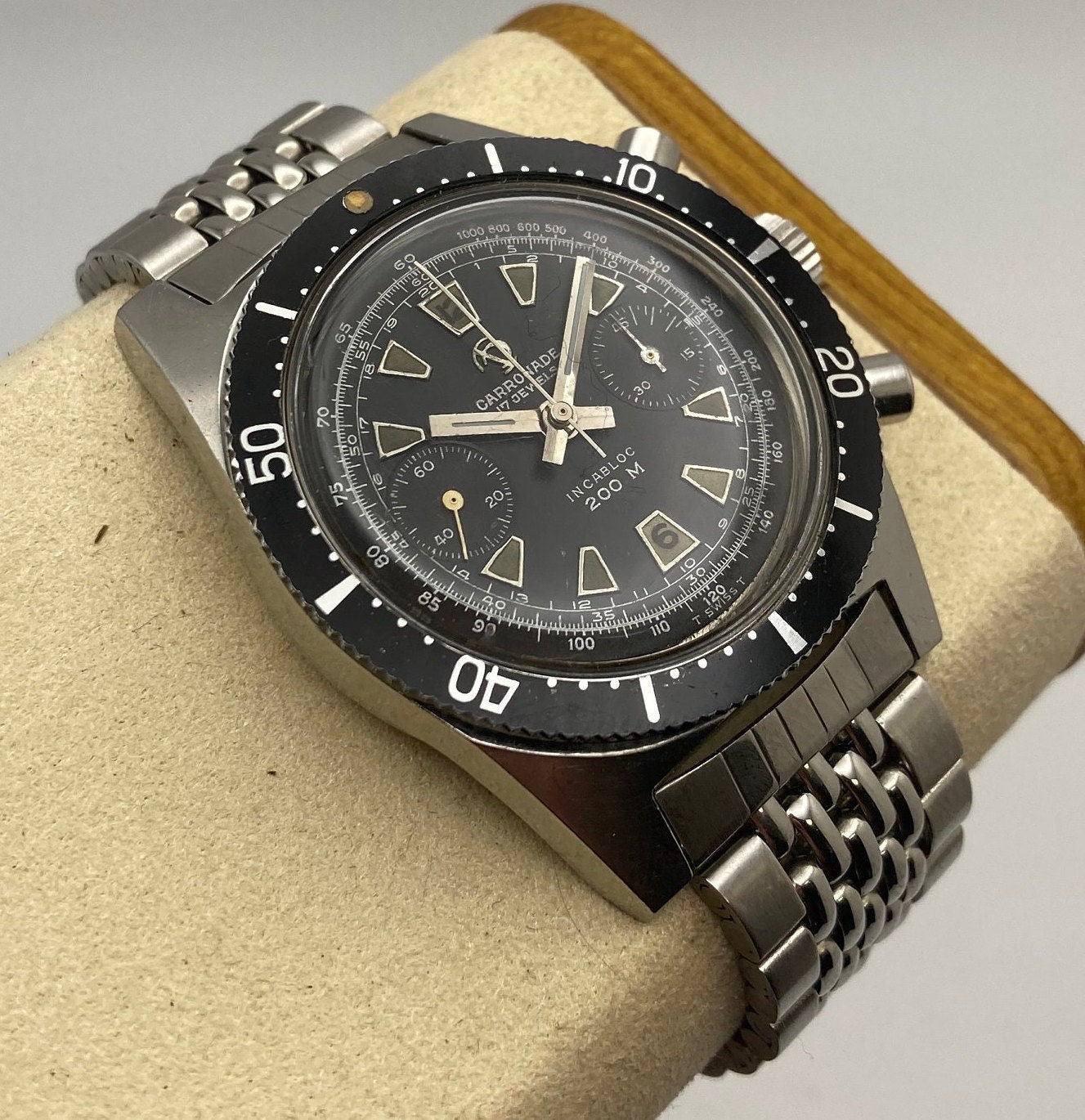 Landeron Chronograph - Etsy