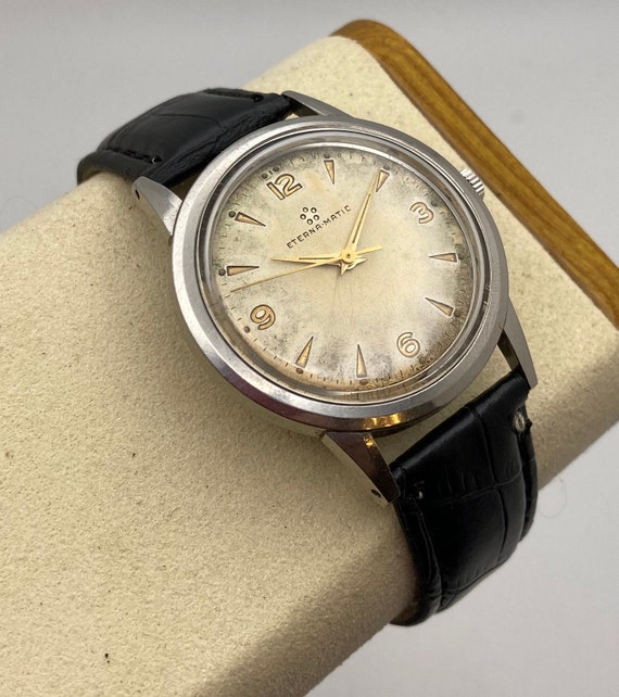 Vintage 1960s Eterna eterna matic Automatic Watch Etsy