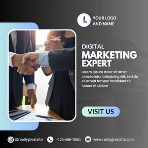 Advertising poster