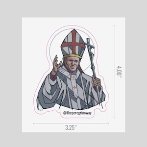 Johannes Paul II (JPIi) Aufkleber