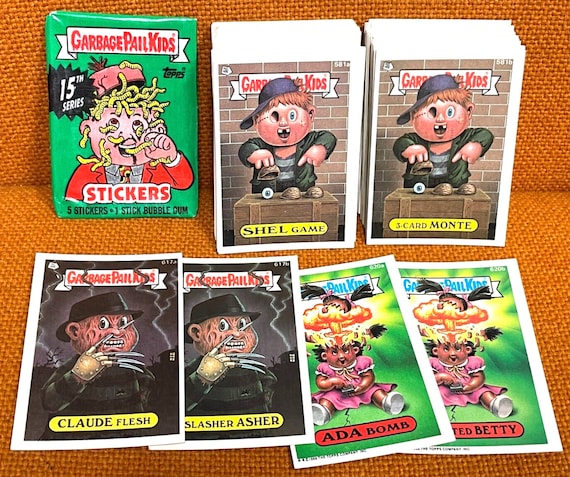 Garbage Pail Kids Cards GPK Series 7 Lot Of 9 Very Nice Cards 1987