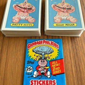 Mint 1985 Topps Garbage Pail Kids GPK OS2 Series 2 2nd LIVE MIKE 3rd Print Set