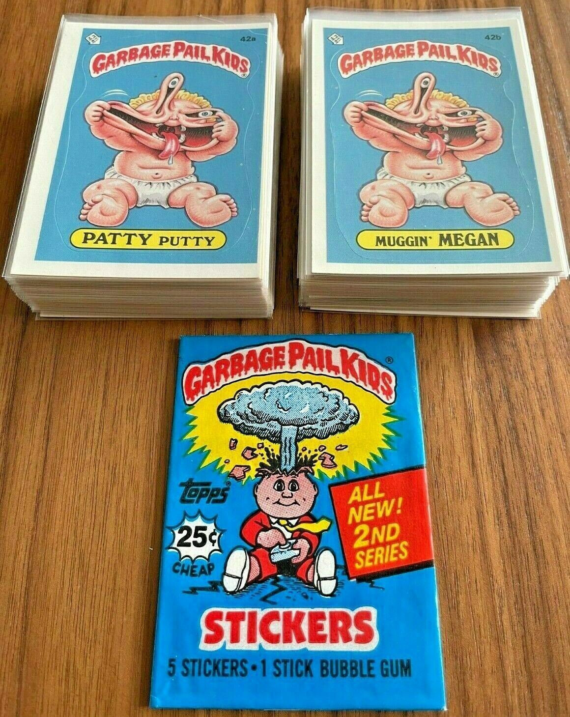 Mint 1985 Topps Garbage Pail Kids GPK OS2 Series 2 2nd LIVE MIKE