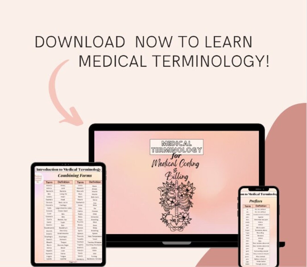 Introduction to Medical Terminology Bundle Study Guide Medical Coding