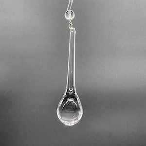 10 PCS - 4” Raindrop Crystal pendants