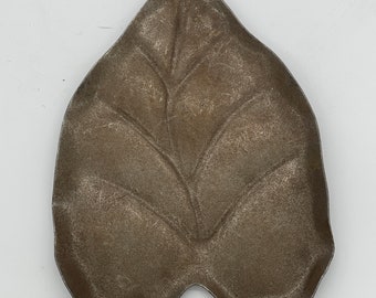 Handmade steel leaf