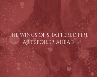 2 art prints - The Wings of Shattered Fire: Cason, Brela; Serill, Farrah (4x6in)
