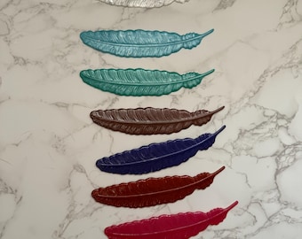 feather bookmark book accessories