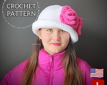 DIY Floral Bucket Hat Pattern - Plush Rose Decor Hat Tutorial