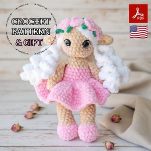 Modèle de poupée fée des forêts au crochet, tutoriel PDF d'elfe amigurumi, offre 2 pour 1
