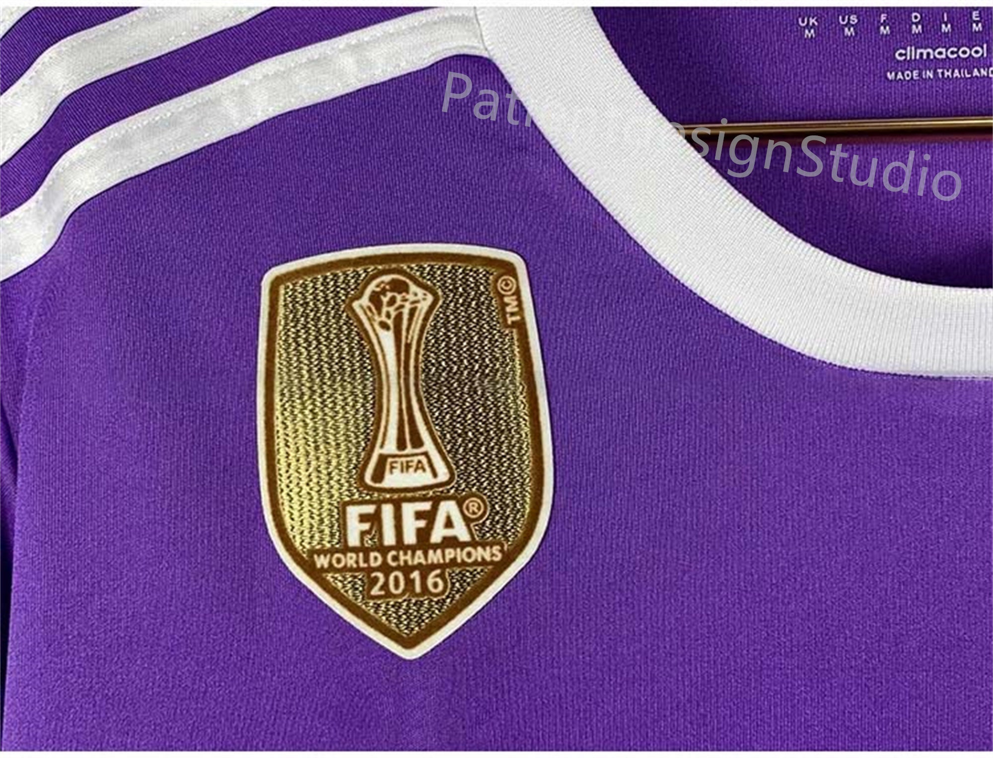dreamjersey90s Real Madrid 2016-17 Purple Jersey Ronaldo #7 L