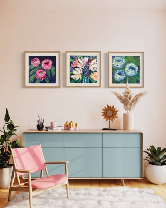 Floral Set of 3 Prints