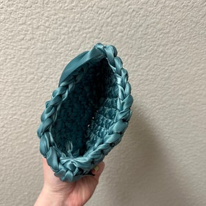 Ribbon crochet bag zdjęcie 3