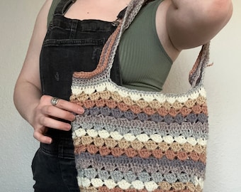 Crochet market bag