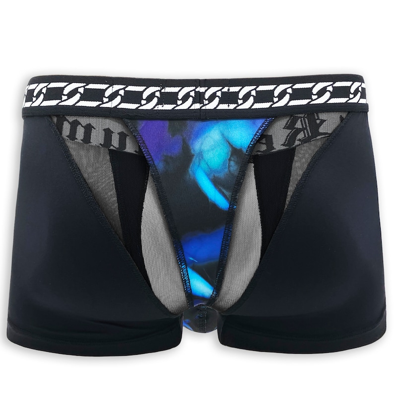 Mesh Panelled Designer Sustainable Men's Boxers - Etsy