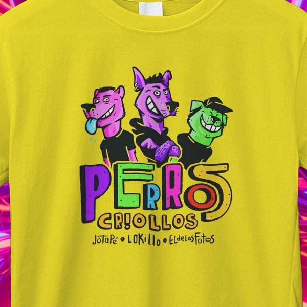 Perros criollos tshirt, perros criollos show, Colombian comedy show, Colombian show T-shirt