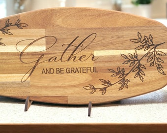 Oval Gather Serving Board