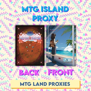 Isola di Terra Base [5 Copie] / Carte Proxy / Proxy MTG
