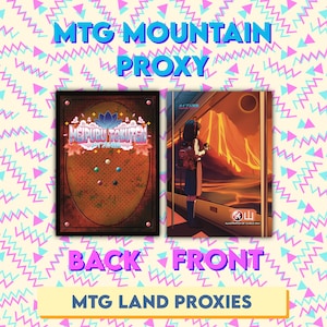 Montagna Terra Base [5 Copie] / Carte Proxy / Proxy MTG
