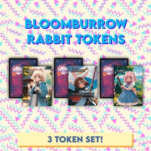 Bloomburrow Kaninchenwarren Kriegsführer | Tokenkarten | MTG Token