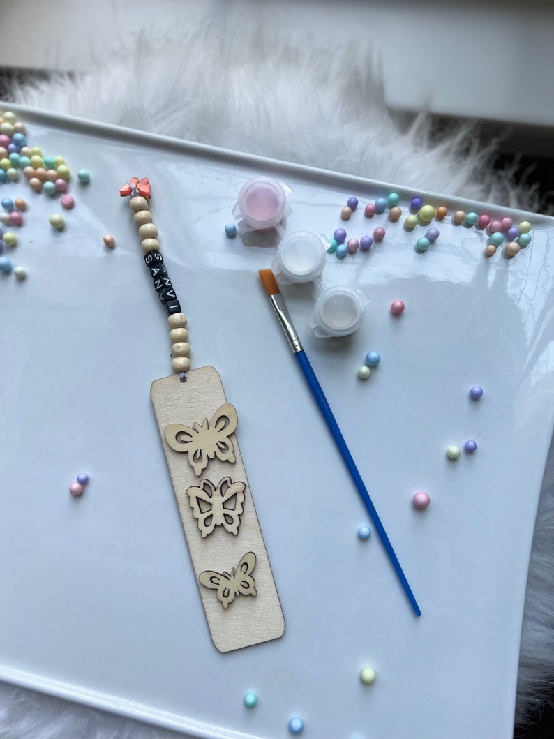 Custom Bookmark Kit, Color Your Own Bookmark, DIY Bookmark Kits, Paint ...