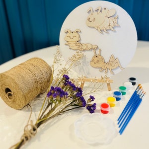 Custom Paint your own DIY Theme Kits | Paint party favors | Kids DIY Craft | Birthday Favors | Kids Paint Decor | Craft Kit