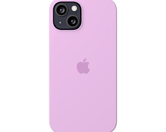 iPhone Case With Logo for iPhone  15 14 13 12 11 X Pro Max Solid Color