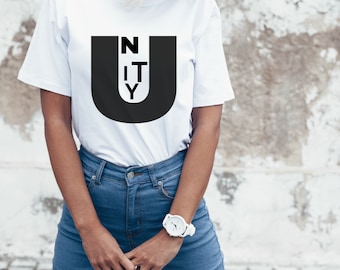 Unity T shirt | Trendy T shirt | Streetwear Clothing | Unisex Clothing | Gift Idea | Manifestation | Gift for him |