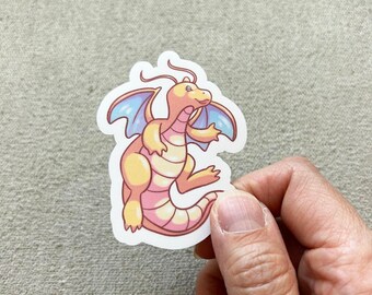 Dragonite Pokemon Die Cut Sticker