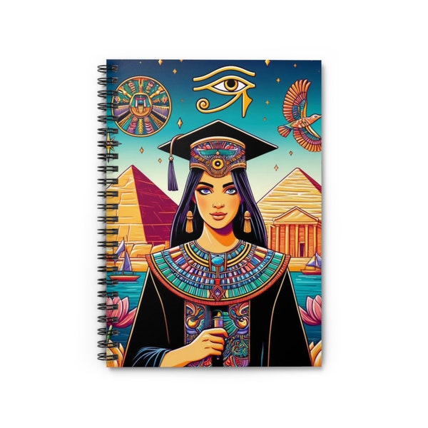 Egyptian Graduation Journal - Ancient Heritage | Blank Pagesgraduation, Egyptian, hieroglyphs, Pyramids,  graduation gift, cultural heritage