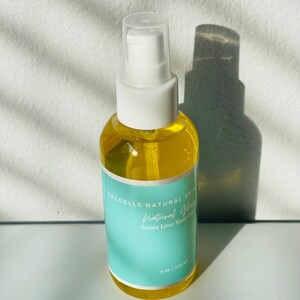 Sweet Love Body Oil, Body Beauty Oil, Vegan Body Oil, Body Skincare Oil, Lightweight Body Moisturizer, Daily Body Hydration -4oz