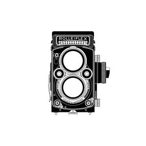 Rolleiflex 2.8F Illustration Digital Download