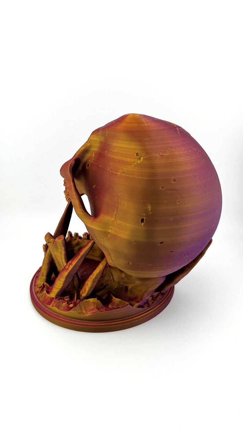 DND 3D Printed Skull Dice Tower Etsy