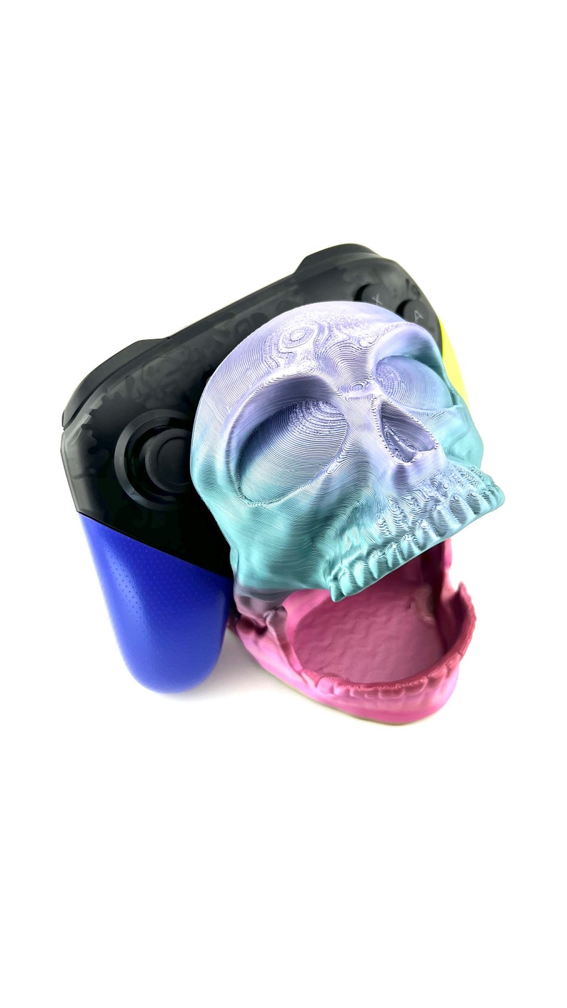 Skull Controllers 3D Printed Skull Gaming Controller Stand - Etsy