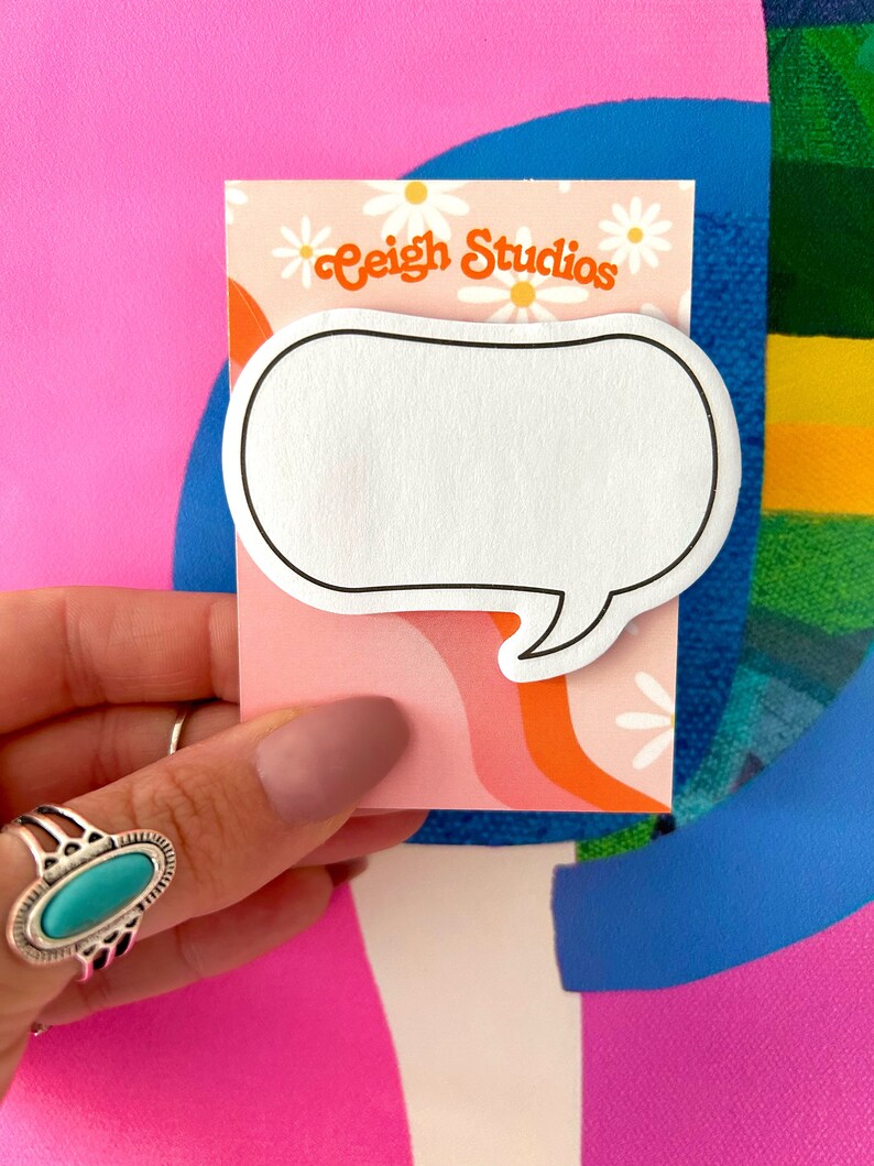 Thought Bubble Stickies - Etsy